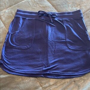 Balance Collection Blue Mini Skirt